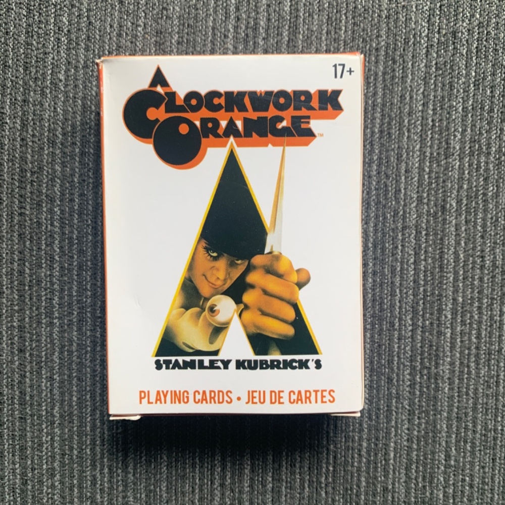 A Clockwork Orange Themed Playing Cards